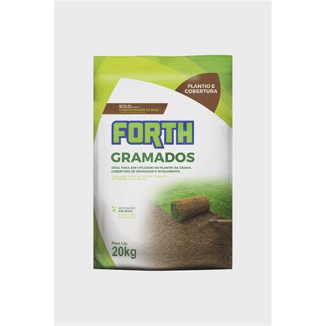 Condicionador De Solo Forth Gramados 20kg Plantio E Cobertura No Shoptime