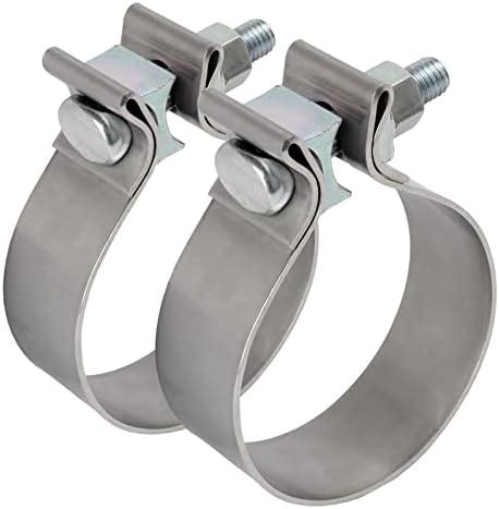 Amazon Exhaust Clamp Narrow Band Stainless Steel Inch