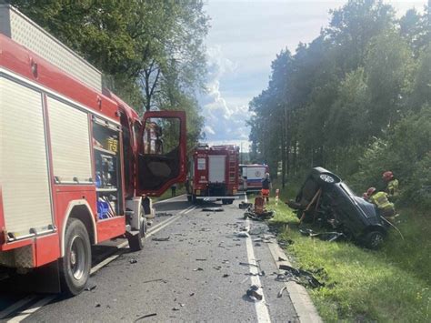 Śmiertelny wypadek w powiecie żarskim Nie żyje jedna osoba Żary