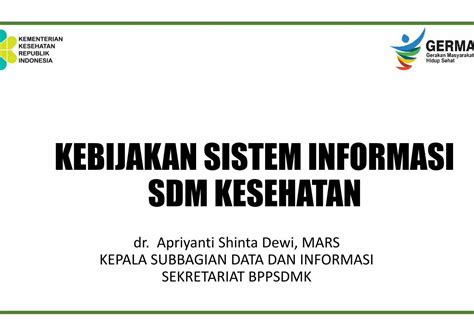 PDF KEBIJAKAN SISTEM INFORMASI SDM KESEHATANdiskes Jabarprov Go Id