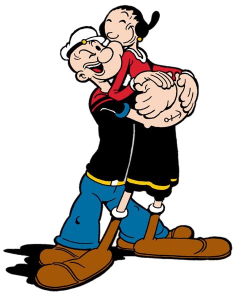 Popeye And Olive Transparent Png Stickpng