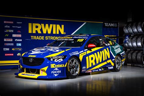 IRWIN Racing Reveals Bold Winterbottom Livery Supercars