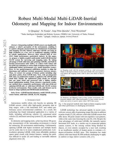 Robust Multi Modal Multi Lidar Inertial Odometry And Mapping For Indoor