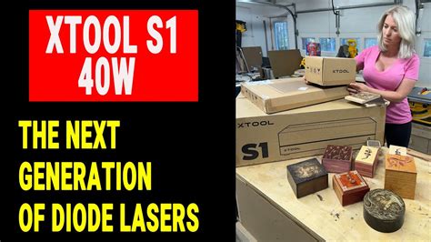 NEW XTOOL S1 Laser Engraver The Next Generation Of Diode Lasers 40W