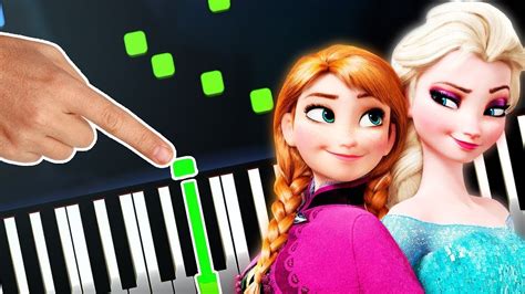 Frozen Let It Go Theme Song Ost Soundtrack Piano Cover Sheet