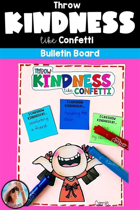 This Throw Kindness Like Confetti Bulletin Board Is So Easy To Make