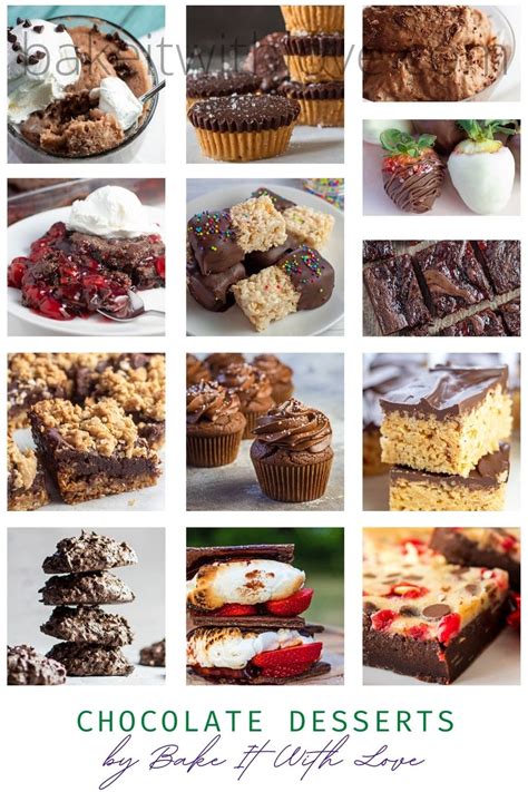 Best Chocolate Desserts (25 Amazingly Tasty, Rich & Delicious Recipes!)