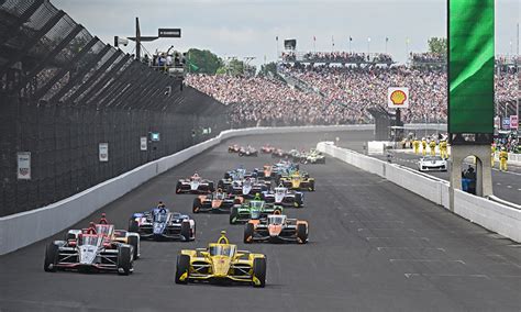 Here Comes The Sun Green Flag Flies At 108th Indianapolis 500