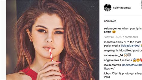 Selena Gomez Takes Instagram Title Cnn