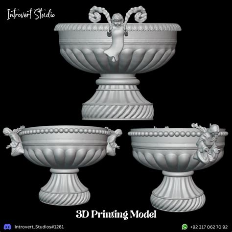 Artstation 3d Printing Pot Model