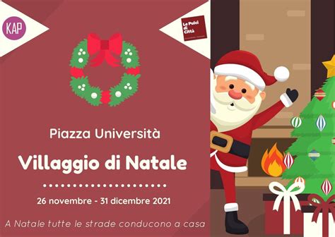 Villaggio Di Natale In Piazza Universit Periperi Catania