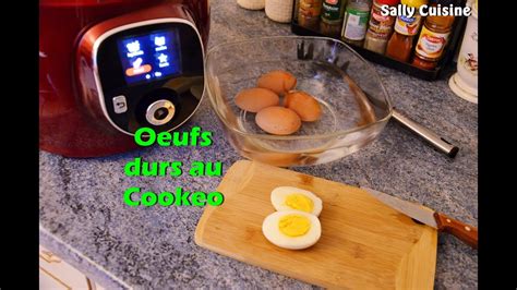 OEUFS DURS AU COOKEO SALLY CUISINE Episode 2 YouTube