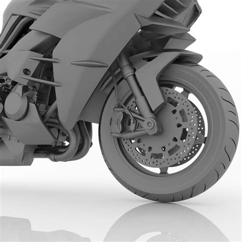 Free 3d File Motorcycle Kawasaki Ninja H2 3d Model For Print Stl File 🏍