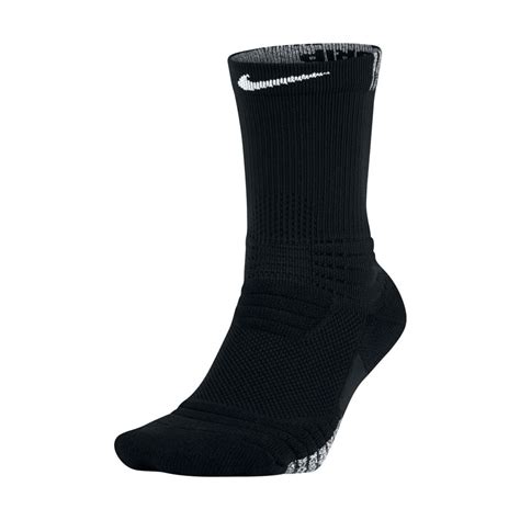 Nike Grip Versatility Crew Basketball Socks 010blackwhitebla