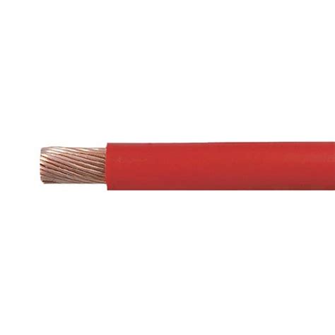 Red Copper Core Flexible PVC Starter Cable 50mm2 X 10m Reel