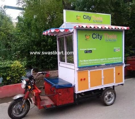 Electric Rickshaw Food Cart Food Rickshaw Manufacturer From Ghaziabad