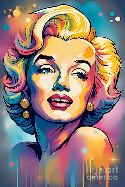 Marilyn Monroe Iv Digital Art By Munir Alawi Fine Art America