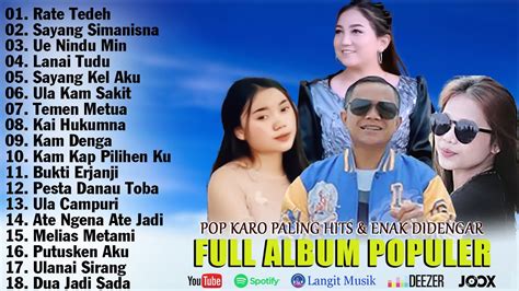 Lagu Karo Terbaru 2023 Terpopuler Saat Ini II Full Album Karo Terbaik