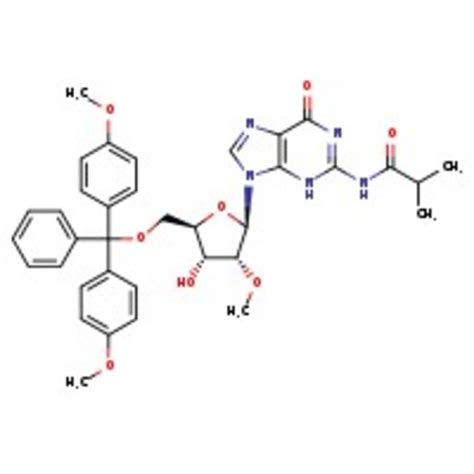 5 O 4 4 Dimethoxytrityl N2 Isobutyryl 2 O Methylguanosine 98