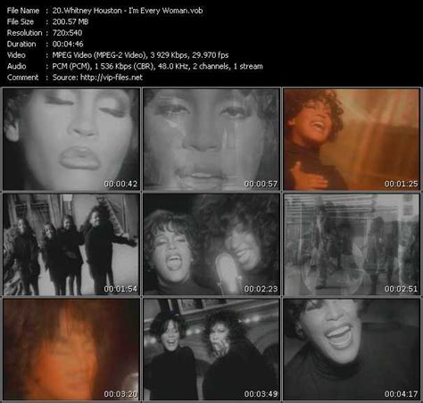 Whitney Houston «im Every Woman Vob File