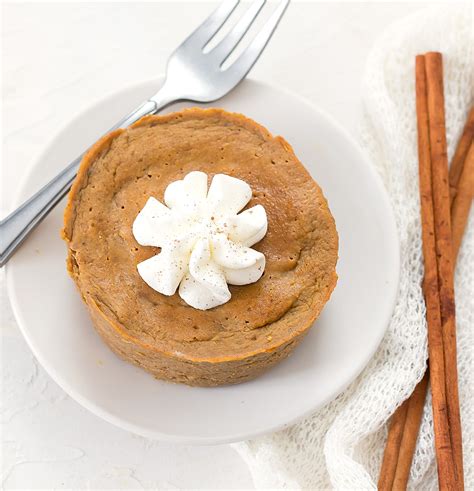 Microwave Pumpkin Pie Keto Low Carb Kirbie S Cravings