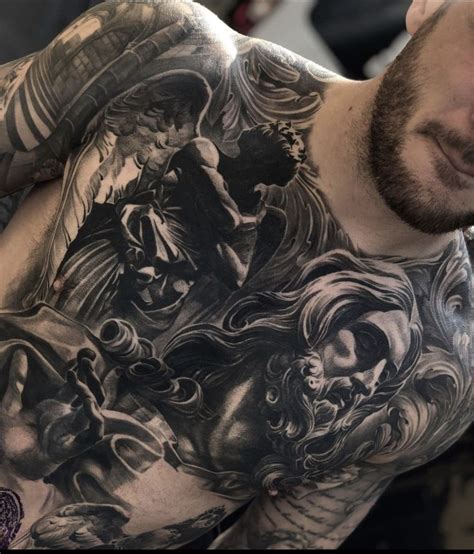 Pin By Steffen Rasmussen On Mave Tattoo Torso Tattoos Chest Tattoo