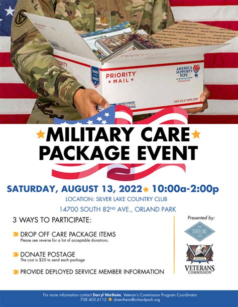 Military Care Package Event