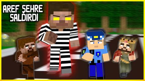 AREF GERİ DÖNDÜ ŞEHRE SALDIRDI Minecraft Zengin Fakir Hayatı YouTube