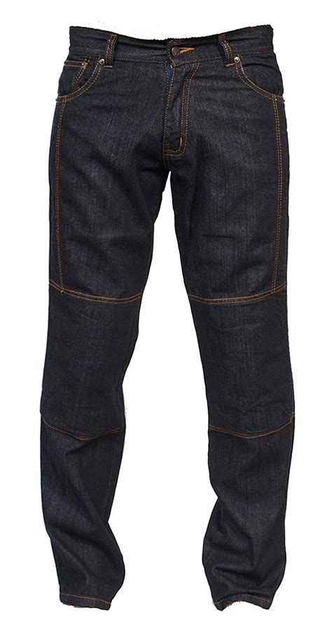 Newfacelook Hommes Motorcycle Moto Pantalon Motards Jeans Renforcée