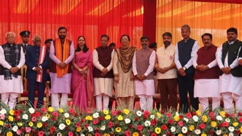 Haryana Cabinet Expansion Cm Nayab Saini Inducts Eight New Ministers