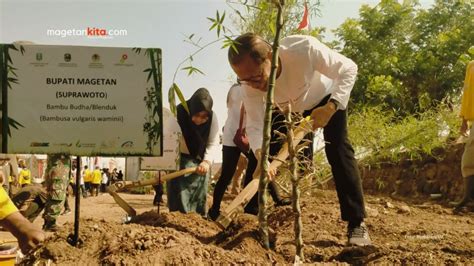 Mulai Ditanam Kebun Raya Bambu Magetan Akan Jadi Pusat Informasi Bambu