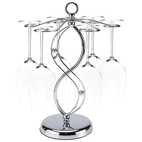 Countertop Wine Glass Holder Freestanding Tabletop Stemware Storage Rack Wine Glass Rack