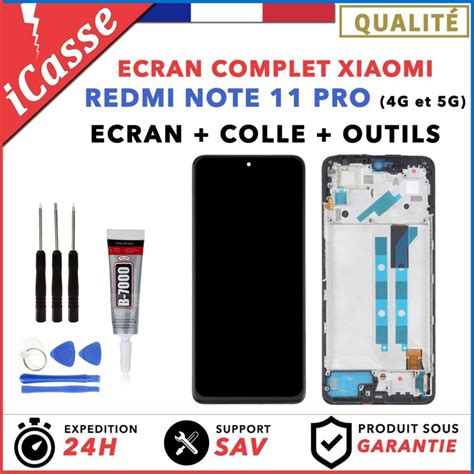 Ecran Complet Pour Xiaomi Redmi Note Pro G G I Sg