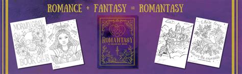 Romantasy A Coloring Book Dover Adult Coloring Books