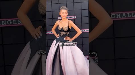 Zendaya Slays At Challengers L A Movie Premiere Red Carpet Shorts