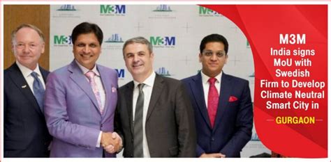 M3M India Signs MoU With Swedish Firm To Develop Climate Neutral Smart