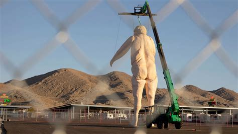 Naked Donald Trump Statue Near Las Vegas Branded Deplorable