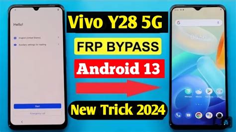 Vivo Y28 5G FRP Bypass Without Pc Vivo Y28 New Tricks Frp Unlock