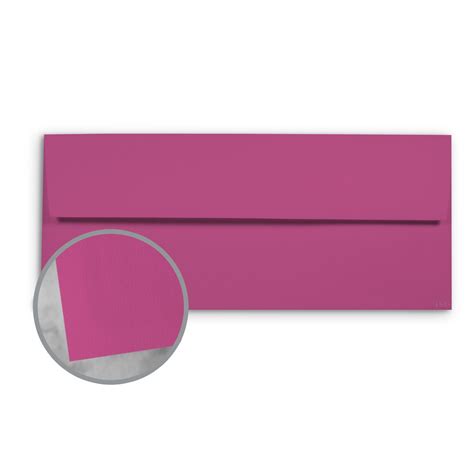 Basis Antique Vellum Magenta Envelopes No 10 Regular 4 1 8 X 9 1 2