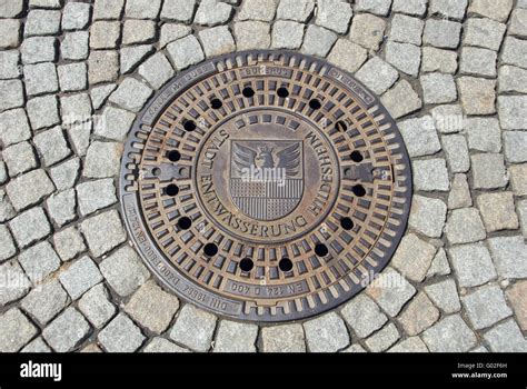 Manhole Cover Stock Photo Alamy