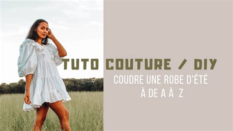 TUTO COUTURE Comment Coudre une robe à volants A BABY DOLL TIERED