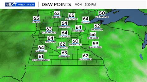 Mn Dew Points Wcco Cbs Minnesota