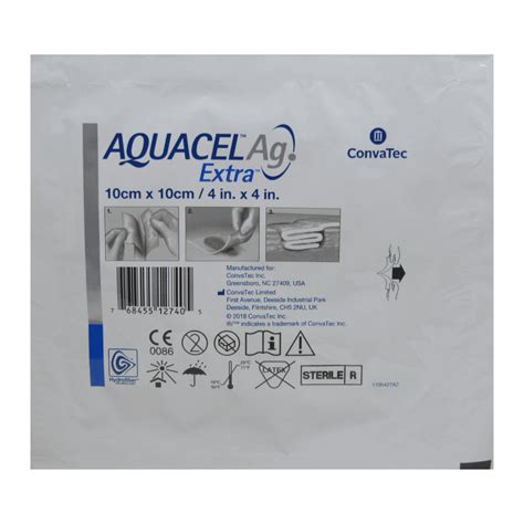 Curativo Aquacel Ag Extra X Cm Convatec Cir Rgica Paulista