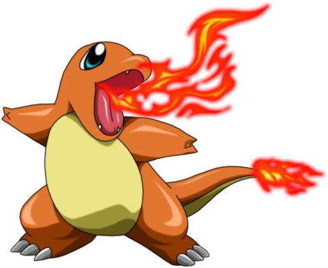 Download Charmander Fire Breathing Pokemon