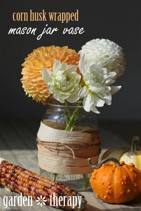 Corn Husk Mason Jar Craftionary