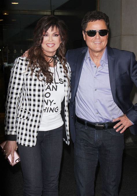 Marie Osmond And Donny Osmond Outside The Nbcs Today In Nyc 0821