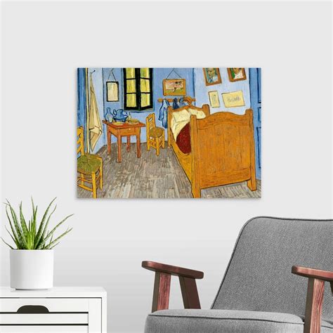 Van Goghs Bedroom In Arles By Vincent Van Gogh 1889 Paris France