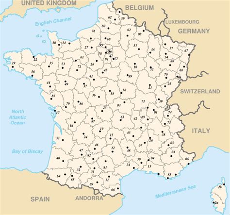 Departments in France