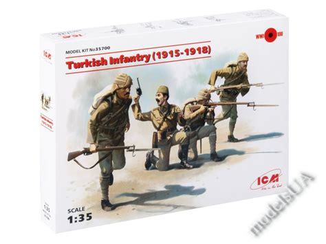 ModelsUA FIGURES 1 35 Turkish Infantry 1915 1918 ICM 35700 1 35