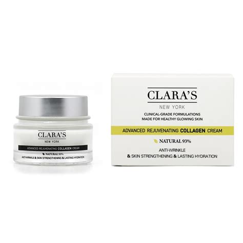 Crema Antirid Pentru Ten Cu Colagen Ml Clara S New Yor Farmacia